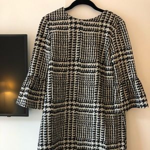 Zara bell sleeve dress